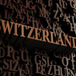 Switzerland – Wooden 3d rendered letters/message